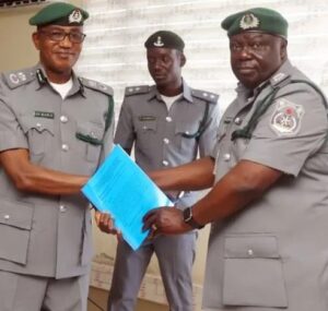 Kaila Back on a Familiar Turf, Assumes Leadership As Customs New Sherriff at Seme Border with Optimism