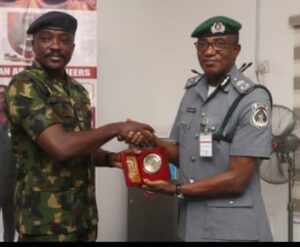 Compt. Kaila, New Seme Customs Sherrif Embarks on Familiarisation Tours